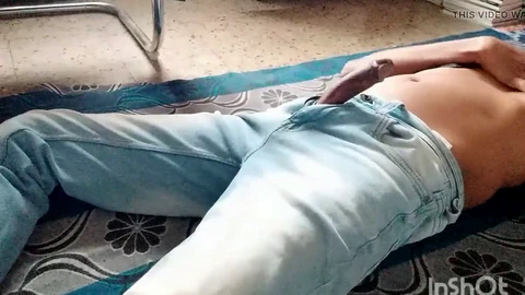 Young boy huge cock, masturbation, solo