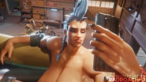 She-creature, 3d fuck, 3d animated
