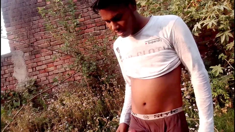 Boys cum, in hindi, public